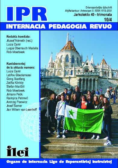 Titolpagho de IPR 2010/4